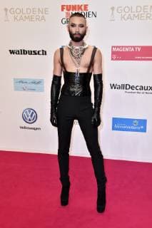 Conchita Wurst bei der 54. Verleihung der Goldenen Kamera 2019 im Flughafen Tempelhof. Berlin, 30.03.2019