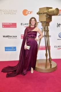 Valerie Niehaus bei der 54. Verleihung der Goldenen Kamera 2019 im Flughafen Tempelhof. Berlin, 30.03.2019