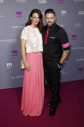 Felix von Jascheroff mit Ehefrau Bianca Bos bei der 6. Verleihung des Deutschen Kosmetikpreises Gloria 2019 im Hilton Hotel. Düsseldorf, 30.03.2019