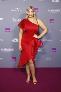 Angelina Kirsch bei der 6. Verleihung des Deutschen Kosmetikpreises Gloria 2019 im Hilton Hotel. Düsseldorf, 30.03.2019