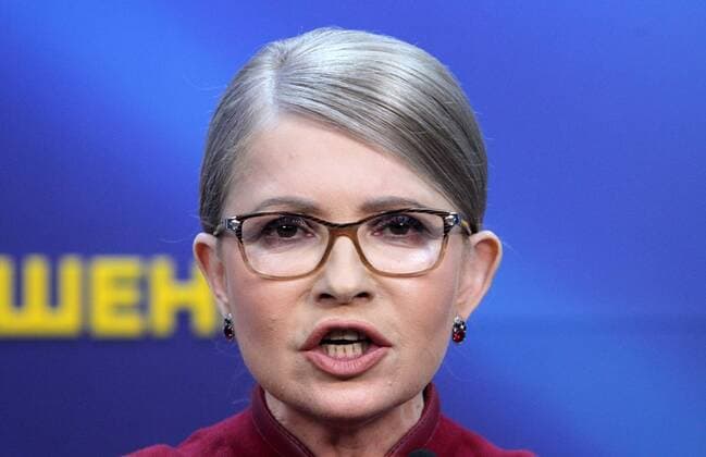 News Themen der Woche KW14 News Bilder des Tages April 2, 2019 - Kiev, Ukraine - krainian presidential candidate YULIA TYMOSHENKO speaks during a media conference in Kiev, Ukraine, on 2 April 2019. Tymoshenko has accused the current president of Ukraine, Petro Poroshenko, of falsifying the presidential elections in Ukraine. According to the Central Election Commission estimates of 98.03% of the processed ballots, Yulia TymoshenkoÃ¢â‚¬â ¢s gained 13.39%, Volodymyr Zelenskiy 30.24%, and Petro Poroshenko 15.93% Kiev Ukraine - ZUMAg194 20190402_zap_g194_001 Copyright: xSergxGlovnyx
