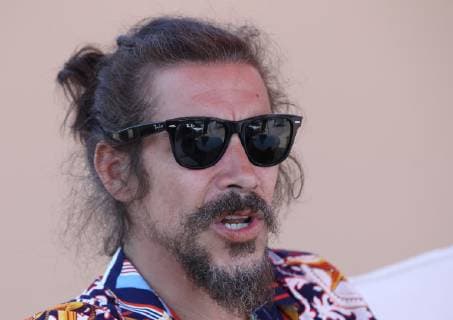 Spanish actor Oscar Jaenada grants an interview to Efe, in Mexico City, Mexico, 02 April 2019. Janeada, who plays Hernan Cortes in a TV show, stated that the controversy over the demands of Mexican President Andres Manuel Lopez Obrador to apologize for the Conquer of America is silly . Interview with Spanish actor Oscar Jaenada !ACHTUNG: NUR REDAKTIONELLE NUTZUNG!  Copyright: xMarioxGuzmanx MEX8910 20190402-636898418073445411