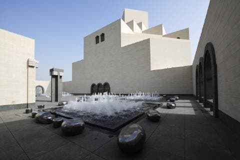  Museum of Islamic Art, Architekt I.M.Pei, Doha, Katar, Asien *** Museum of Islamic Art Architect I M Pei Doha Qatar Asia Copyright: imageBROKER/NorbertxEisele-Hein iblnex04860585.jpg