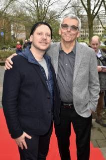Marco Kreuzpaintner und Norbert Eberlein beim Vorempfang zur 55. Verleihung des Grimme Preises 2019 im Grimme-Institut. Marl, 05.04.2019