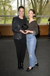 Desiree Nosbusch und Paula Beer beim Vorempfang zur 55. Verleihung des Grimme Preises 2019 im Grimme-Institut. Marl, 05.04.2019