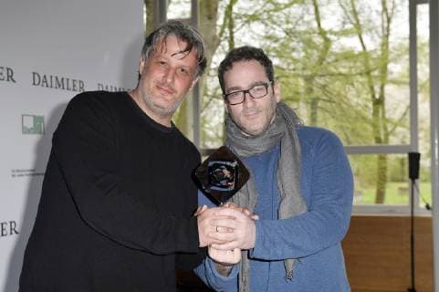 Sebastian Marka und Erol Yesilkaya beim Vorempfang zur 55. Verleihung des Grimme Preises 2019 im Grimme-Institut. Marl, 05.04.2019