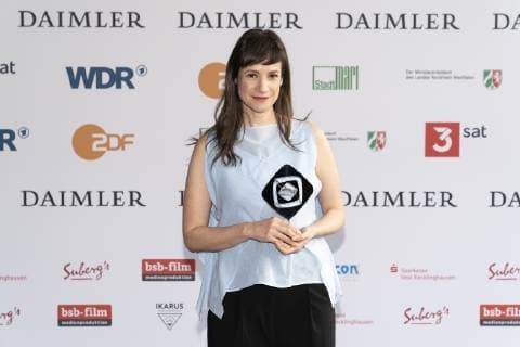 Verleihung 55. Grimme-Preis 2019 am Grimme-Institut in Marl - 55th Grimme Award 2019 - Anne Schumacher - Schauspielerin actress;Verleihung 55. Grimme-Preis 2019 am Grimme-Institut in Marl - 55th Grimme Award 2019 -, Marl Nordrhein-Westphalen Deutschland Grimme-Institut