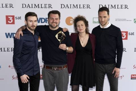 Verleihung 55. Grimme-Preis 2019 am Grimme-Institut in Marl - 55th Grimme Award 2019 - Raphael Selter, Schlecky Silberstein, Christina Schlag, David Steinberger;Verleihung 55. Grimme-Preis 2019 am Grimme-Institut in Marl - 55th Grimme Award 2019 -, Marl Nordrhein-Westphalen Deutschland Grimme-Institut