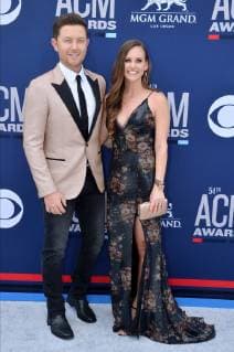 Scotty McCreery and Gabi McCreery attend the 54th annual Academy of Country Music Awards held at the MGM Grand Garden Arena in Las Vegas, Nevada on April 7, 2019. The show will broadcast live on CBS.  LAP20190407009 JIMxRUYMEN