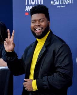 Khalid attends the 54th annual Academy of Country Music Awards held at the MGM Grand Garden Arena in Las Vegas, Nevada on April 7, 2019. The show will broadcast live on CBS.  LAP20190407178 JIMxRUYMEN