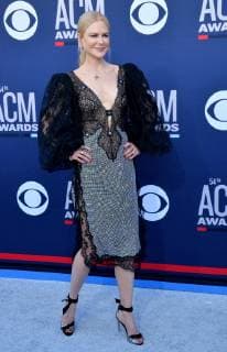 Nicole Kidman attends the 54th annual Academy of Country Music Awards held at the MGM Grand Garden Arena in Las Vegas, Nevada on April 7, 2019. The show will broadcast live on CBS.  LAP20190407267 JIMxRUYMEN