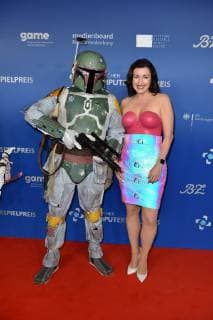 Dorothee Baer beim Deutscher Computerspielpreis 2019 im Admiralspalast in Berlin am 09.04.2019
