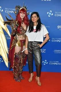 Collien Ulmen-Fernandes beim Deutscher Computerspielpreis 2019 im Admiralspalast in Berlin am 09.04.2019