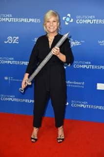 Ina Mueller beim Deutscher Computerspielpreis 2019 im Admiralspalast in Berlin am 09.04.2019