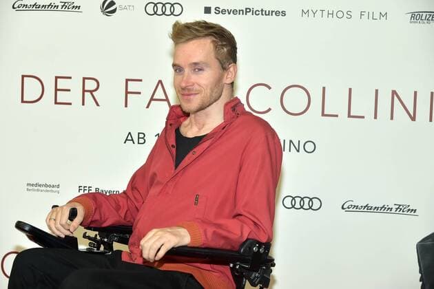 Weltpremiere der Fall COLLINI Samuel Koch roter Teppich zur Weltpremiere der Fall COLLINI in Berlin am 09.04.2019