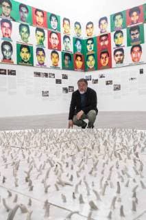 Entertainment Bilder des Tages April 11, 2019 - EUM20190411CUL06.JPG .CIUDAD DE MEXICO. ExpositionExposicion-Ai Weiwei.- 11 de abril de 2019. El Museo Universitario de Arte Contemporaneo (MUAC) presenta del 13 de abril al 6 de octubre la exposicion Ai Weiwei. Restablecer memorias , que explora los traumas historicos de China y Mexico, y al mismo tiempo busca construir la memoria social. En la imagen el artista Ai Weiwei. Foto: Agencia EL UNIVERSALGerman EspinosaEELG Copyright: xElxUniversalx