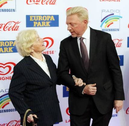 Rust Radio Regenbogen Award Rust 2019 Mutter Elvira mit Sohne Boris Becker (Ex-Tennisspieler) beim Radio Regenbogen Award Rust 2019 Copyright: xEIBNER JoachimxHahnex EP_JHE