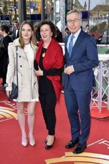 Wolfgang Clement mit Ehefrau Karin Clement und Enkelin bei der Verleihung des 22. Radio Regenbogen Award 2019 in der Europa-Park Arena. Rust, 12.04.2019
