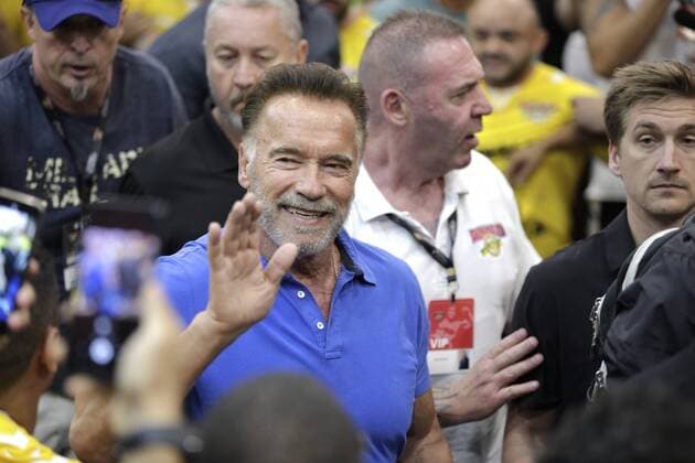 Entertainment Themen der Woche KW15 Entertainment Bilder des Tages April 13, 2019 - Sao Paulo, Brazil - Former Bodybuilder and California Governor ARNOLD SCHWARZENEGGER, during the 2019 Arnold Classic South America, the largest sports nutrition fair in Latin America, in Sao Paulo, Brazil. Sao Paulo Brazil - ZUMAl146 20190413_zaf_l146_016 Copyright: xPauloxLopesx