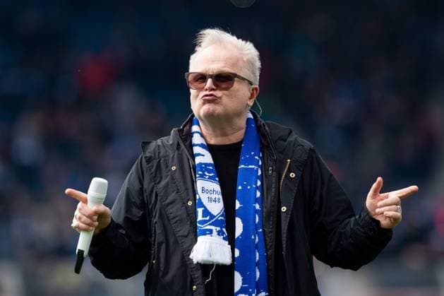 Entertainment Themen der Woche KW15 Entertainment Bilder des Tages Bochum, Germany 14.04.2019, 2. Bundesliga, 29. Spieltag, VfL Bochum - SpVgg Greuther Fuerth, Herbert Groenemeyer ( DeFodi053 *** Bochum Germany 14 04 2019 2 Bundesliga 29 Matchday VfL Bochum SpVgg Greuther Fuerth Herbert Groenemeyer DeFodi053