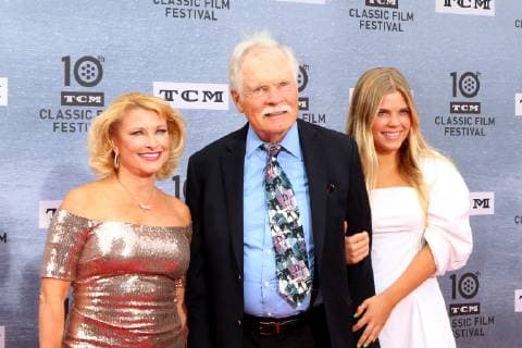 April 11, 2019 - Los Angeles, CA, USA - LOS ANGELES - APR 11: Guest, Ted Turner, grandaughter at the 2019 TCM Classic Film Festival Gala - When Harry Met Sally at the TCL Chinese Theater IMAX on April 11, 2019 in Los Angeles, CA Los Angeles USA - ZUMAb170 20190411_zap_b170_088 Copyright: xKayxBlakex