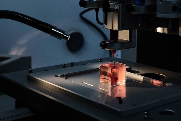 News Themen der Woche KW16 News Bilder des Tages April 15, 2019 - Tel Aviv, Israel - A 3D printer is in the process of printing a human heart. In a major medical breakthrough, Tel Aviv University researchers have printed the worldÃ¢â‚¬â ¢s first 3D vascularised engineered heart including cells, blood vessels, ventricles and chambers using a patientÃ¢â‚¬â ¢s own cells and biological materials. Until now, scientists in regenerative medicine have been successful in printing only simple tissues without blood vessels. Scientists in the laboratory of Prof. Tal Dvir claim study paves the way to a future in which patients will no longer have to wait for transplants nor tackle the obstacles of rejection. Tel Aviv Israel - ZUMAa126 20190415_zap_a126_007 Copyright: xNirxAlonx