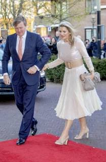 Entertainment Themen der Woche KW16 Entertainment Bilder des Tages 15-04-2019 Amersfoort Queen Maxima and King Willem-Alexande arrive for the 6th Koningsdagconcert ( Kingsdayconcert) at the Theater Flint in Amersfoort.  Copyright: xPPEx