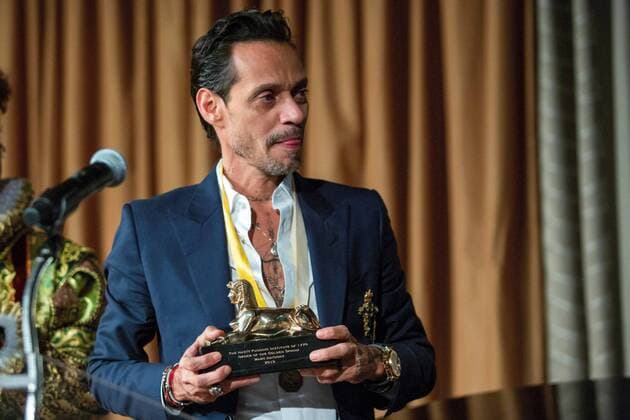 Entertainment Themen der Woche KW16 Entertainment Bilder des Tages Singer Marc Anthony receives the Order of the Golden Sphinx Award, handed by the Harvard University s Hasty Pudding Institute of 1770, in Manhattan, New York, USA, 15 April 2019. Marc Anthony receives the Order of the Golden Sphinx award !ACHTUNG: NUR REDAKTIONELLE NUTZUNG!  Copyright: xEduardoxMunozxAlvarezx AME1207 20190416-636909823899239253