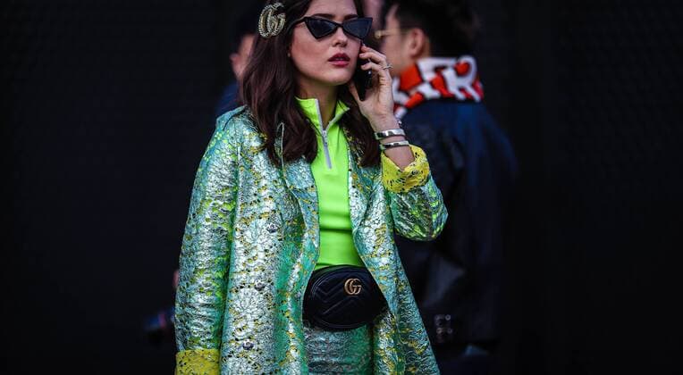 Italy: On the street Milan MILAN, Italy- February 20 2019: Women on the street during the Milan Fashion Week. Milan Italy Milan  MauroxDelxSignore