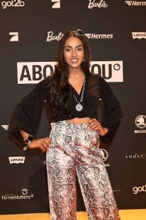 Sayana (GNTM 2019) About You Awards 2019 Red Carpet Auszeichnung, Preis, Ehrung Bavaria Filmstudio München 18. April 2019