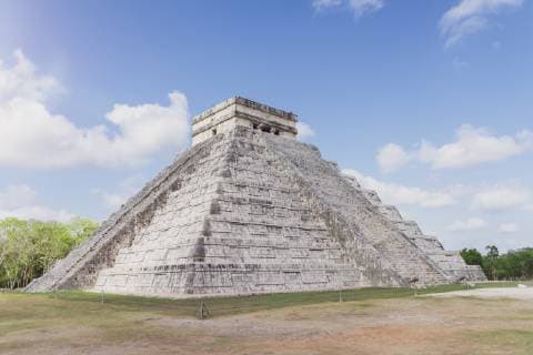 Mexiko, Yucatan, Chichen Itza, mayanruins  MMAF00757