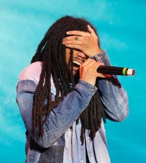 Skip Marley performs at the KAYA music fest at Bayfront park in Miami, Florida on April 20, 2019.  MIA20190420150 GARYxIxROTHSTEIN