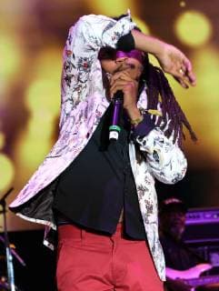 Johan Marley performs at the KAYA music fest at Bayfront park in Miami, Florida on April 20, 2019.  MIA20190420143 GARYxIxROTHSTEIN
