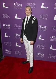 USA: Theater Monte Cristo Award 2019 Preston Whiteway attends Eugene O Neill Theater Center honors John Logan with 19th Annual Monte Cristo Award at Edison Ballroom New York New York United States Edison Ballroom  LevxRadin