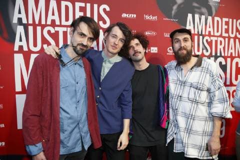 19. AMADEUS Austrian Music Awards 2019 Wien, Volkstheater, 25.04.2019 Hearts Hearts David Österle Daniel Hämmerle Johannes Mandorfer Peter Paul Aufreiter Wien Austria