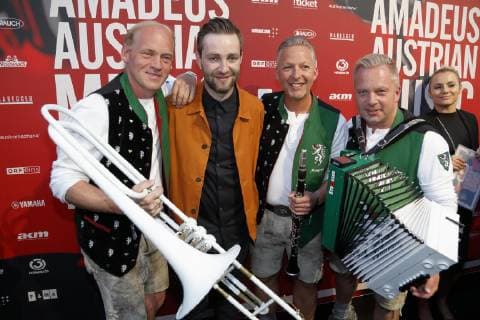 19. AMADEUS Austrian Music Awards 2019 Wien, Volkstheater, 25.04.2019 Josh Johannes Sumpich, Die Edlseer, Cari Cari Stephanie Widmer Alexander Köck, Alexander Wrabetz Wien Austria