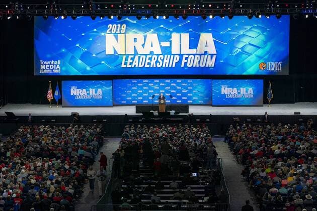 News Themen der Woche KW17 News Bilder des Tages Apr 26, 2019 - Indianapolis, Indiana, U.S. - President DONALD J. TRUMP addresses his remarks on Friday, at the National Rifle Association annual convention. Indianapolis U.S.  - ZUMA 20190426_new_z03_002 Copyright: xTiaxDufourx