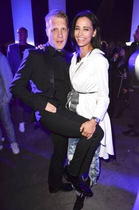 Oliver Pocher mit Freundin Amira Aly bei der Aftershow-Party der 16. Staffel der RTL-Castingshow Deutschland sucht den Superstar DSDS 2019 im MMC Coloneum. Köln, 27.04.2019