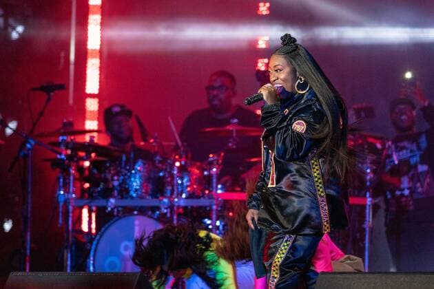 April 27, 2019 - Virginia Beach, Virginia, U.S - MISSY ELLIOTT during the inaugural Something In The Water Music Festival in Virginia Beach, Virginia Virginia Beach U.S. - ZUMAs135 20190427_zap_s135_206 Copyright: xDanielxDeSloverx