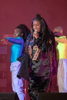 April 27, 2019 - Virginia Beach, Virginia, U.S - MISSY ELLIOTT during the inaugural Something In The Water Music Festival in Virginia Beach, Virginia Virginia Beach U.S. - ZUMAs135 20190427_zap_s135_211 Copyright: xDanielxDeSloverx