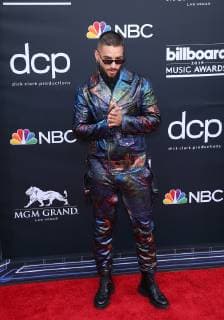 01 May 2019 - Las Vegas, NV - Maluma. 2019 Billboard Music Awards at MGM Grand Garden Arena, Arrivals. Photo Credit: mjt AdMedia 238475 2019-05-01 NV Las Vegas Etats-Unis  Copyright: xAdMediax STAR_238475_029