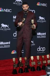 01 May 2019 - Las Vegas, NV - Drake. 2019 Billboard Music Awards at MGM Grand Garden Arena, Press Room. Photo Credit: mjt AdMedia 238478 2019-05-01 NV Las Vegas Etats-Unis  Copyright: xAdMediax STAR_238478_027