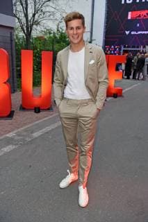 Lukas Sauer beim BUNTE New Faces Award Film im Umspannwerk in Berlin am 02.05.2019