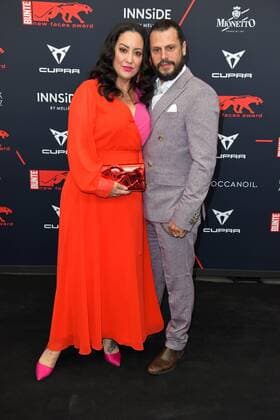 Manuel Cortez mit Freundin Miyabi Kawai beim BUNTE New Faces Award Film im Umspannwerk in Berlin am 02.05.2019