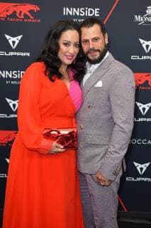 Manuel Cortez mit Freundin Miyabi Kawai beim BUNTE New Faces Award Film im Umspannwerk in Berlin am 02.05.2019
