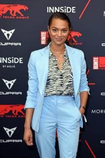 Taneshia Abt beim BUNTE New Faces Award Film im Umspannwerk in Berlin am 02.05.2019