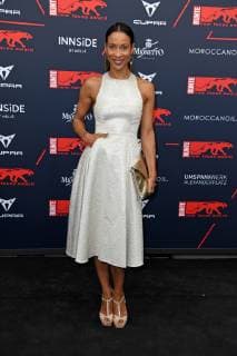 Annabelle Mandeng beim BUNTE New Faces Award Film im Umspannwerk in Berlin am 02.05.2019