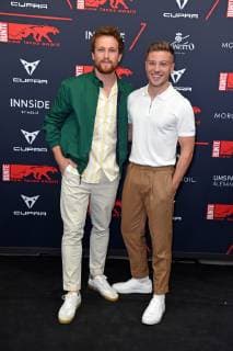 Artjom Gilz, Jannik Schuemann beim BUNTE New Faces Award Film im Umspannwerk in Berlin am 02.05.2019