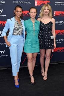 Taneshia Abt, Sonja Gerhardt, Zsa Zsa Inci Buerkle beim BUNTE New Faces Award Film im Umspannwerk in Berlin am 02.05.2019