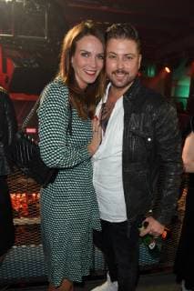 Felix von Jascheroff mit Ehefrau Bianca Bos - von Jascheroff beim BUNTE New Faces Award Film im Umspannwerk in Berlin am 02.05.2019